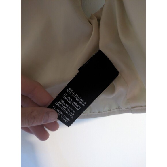 NEW! NWT 7 FOR ALL MANKIND Quilted Crop Floral Print Vest Jade Green Size M - Picture 10 of 10